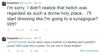 Illustration for article titled Why People Are Arguing About Women Streamers Showing Skin